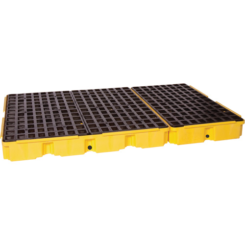 Modular Spill Platform, 88 US gal. Spill Capacity, 51.5" x 78.25" x 6.5" Distribution Industrielle GC