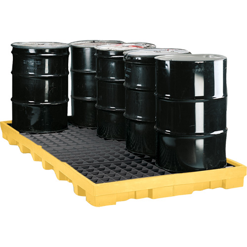Modular Spill Platform, 121 US gal. Spill Capacity, 51.5" x 103" x 6.5" Distribution Industrielle GC