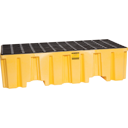 Spill Containment Pallet, 66 US gal. Spill Capacity, 26.25" x 51" x 13.75" Distribution Industrielle GC