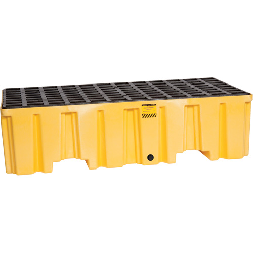 Spill Containment Pallet, 66 US gal. Spill Capacity, 26.25" x 51" x 13.75" Distribution Industrielle GC