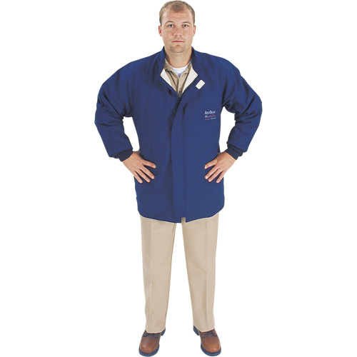 Arc Flash Jacket, Medium, Blue, 40 cal/cm² Distribution Industrielle GC