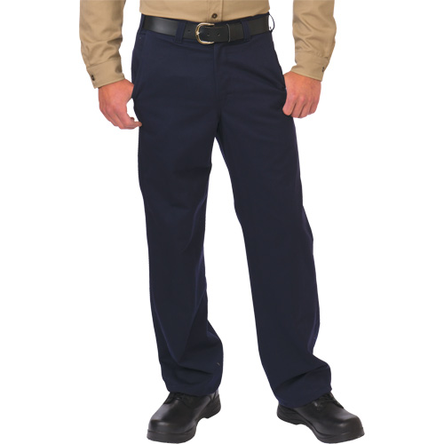 Arc Flash Work Pant, 28, x 26, Navy Blue, 12.4 cal/cm2 Distribution Industrielle GC