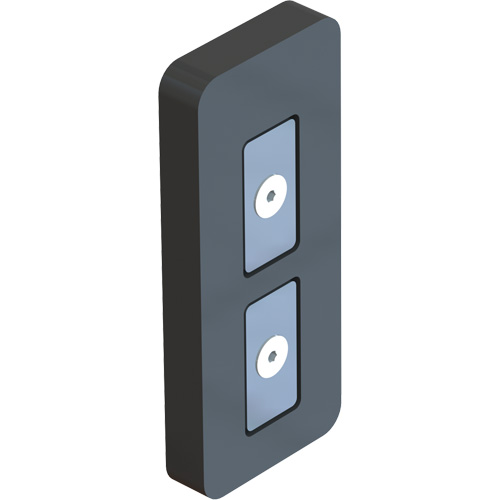 Embout magn&eacute;tique pour ruban/banni&egrave;re PLUS, Noir Distribution Industrielle GC