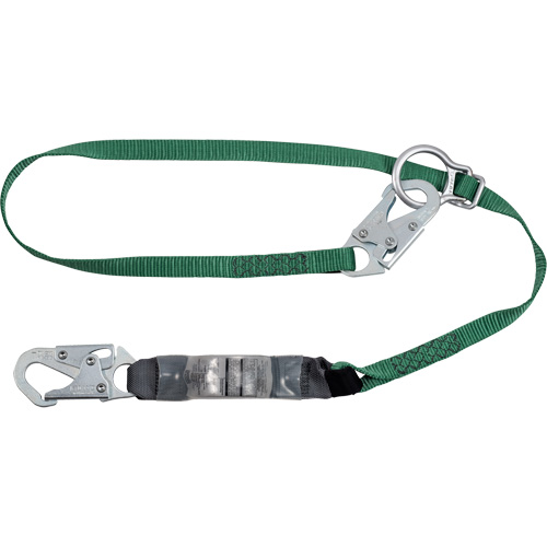 V-Series Tie-Back Lanyard, 6', Rebar Hook Center, Snap Hook Leg Ends, Polyester Distribution Industrielle GC