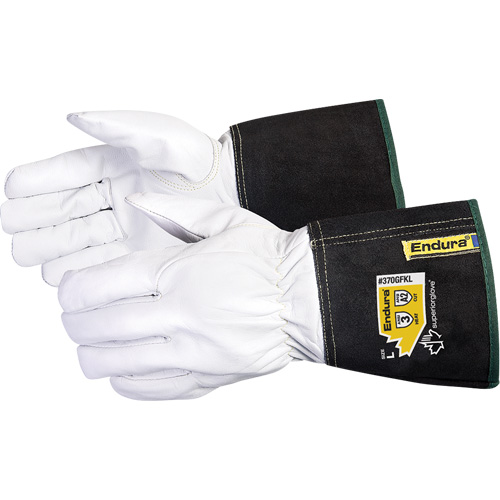 Endura&reg; TIG Welding Gloves, Grain Goatskin, Size Medium Distribution Industrielle GC