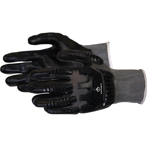 Dexterity&reg; Impact-Resistant Work Gloves, Small, Synthetic Palm, Knit Wrist Cuff Distribution Industrielle GC