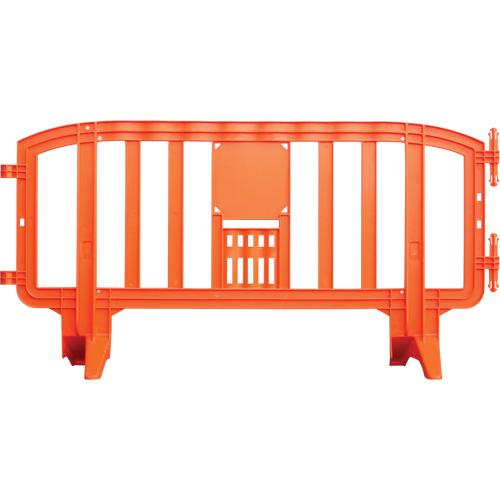 Barricade Movit, Emboîtables, 78" lo x 39" h, Orange Distribution Industrielle GC
