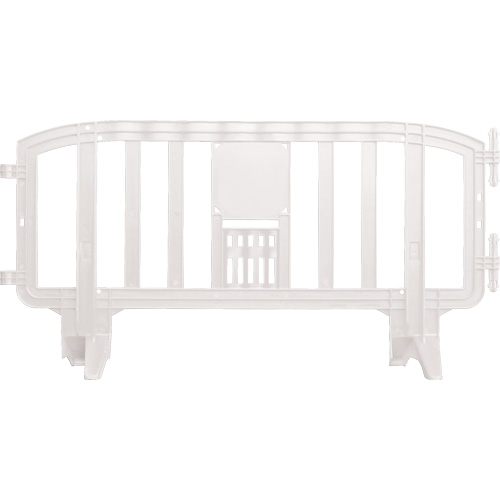 Barricade Movit, Emboîtables, 78" lo x 39" h, Blanc Distribution Industrielle GC