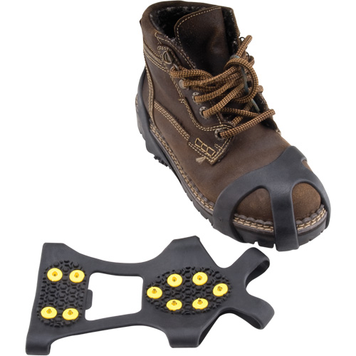 Anti-Slip Spark-Proof Ice Cleats, Brass, Stud Traction, Medium Distribution Industrielle GC