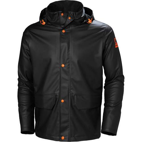 Imperm&eacute;able Gale, Polyester/Polyur&eacute;thane, Petit, Noir Distribution Industrielle GC