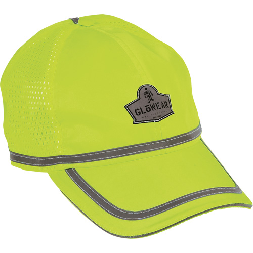 GloWear&reg; 8930 High Visibility Baseball Cap, High Visibility Lime-Yellow, Polyester Distribution Industrielle GC