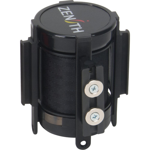 Cassette de ruban magn&eacute;tique pour barri&egrave;re de contr&ocirc;le des foules personnalis&eacute;e, 7', Ruban Noir Distribution Industrielle GC