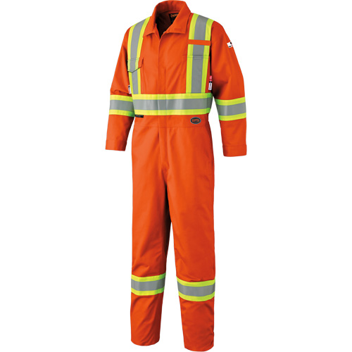 7705 Combinaison haute visibilit&eacute; FR-Tech, Taille 36, Orange Distribution Industrielle GC