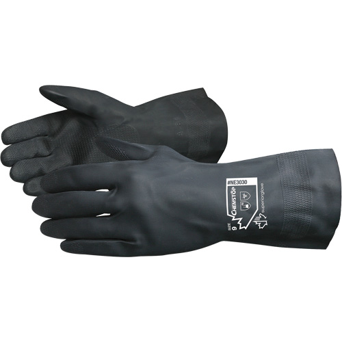 Chemstop Lined Chemical-Resistant Gloves, Size 7, 12" L, Neoprene, Flock-Lined Inner Lining, 30-mil Distribution Industrielle GC
