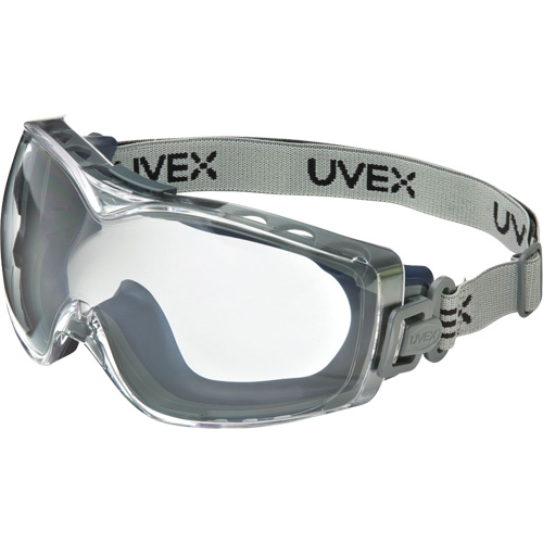 Lunettes de s&eacute;curit&eacute; &agrave; coques Uvex HydroShield Stealth OTG, Lentille Transparent, Antibu&eacute;e/Anti-&eacute;gratignures, Ventilation Indirecte Distribution Industrielle GC