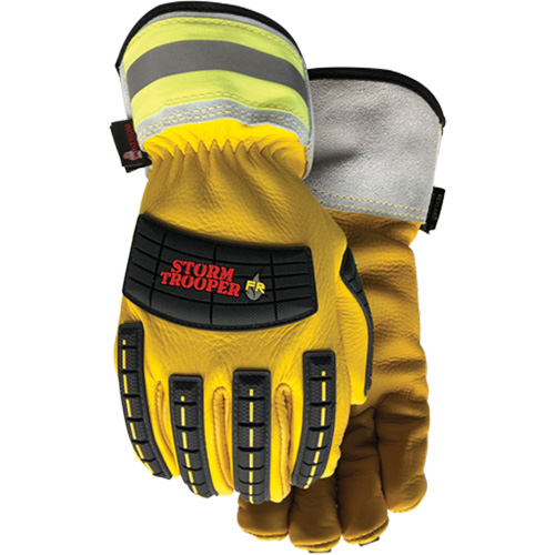 Gants 5782CR Storm Trooper, Petit, Paume en Cuir de vache, Poignet &eacute;lastique Distribution Industrielle GC