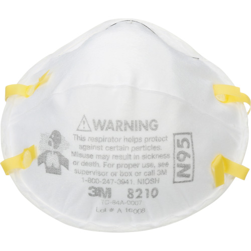 Respirateur contre les particules, N95, Certifi&eacute; NIOSH Distribution Industrielle GC