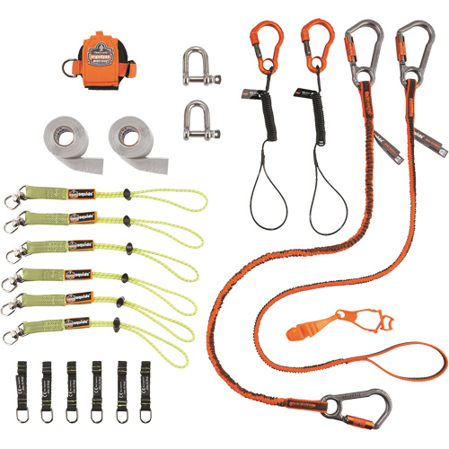 Squids&reg; 3187 Scaffolder's Tool Tethering Kit Distribution Industrielle GC