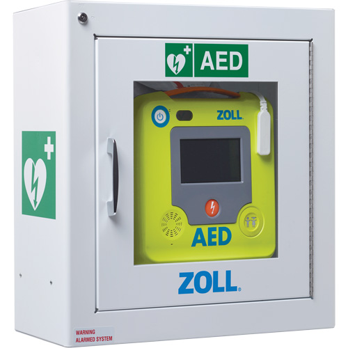 Armoire murale standard pour DEA, Zoll AED 3 Pour, Non m&eacute;dical Distribution Industrielle GC