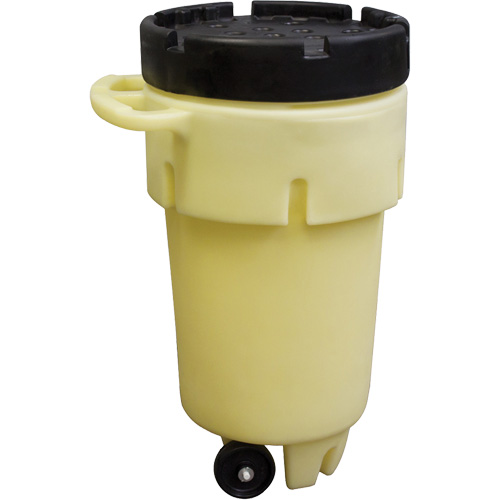 Contenant sur roues Poly-Spillpack, 50 gal. US, Mobile Distribution Industrielle GC