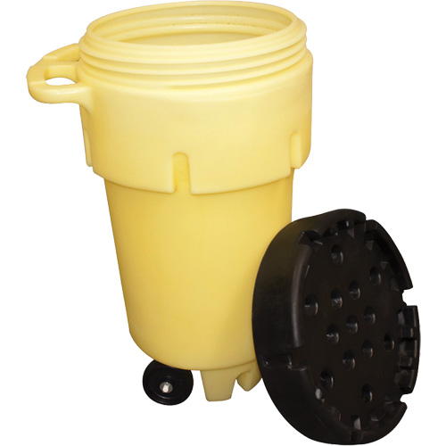Contenant sur roues Poly-Spillpack, 50 gal. US, Mobile Distribution Industrielle GC