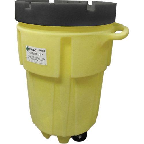 Contenant sur roues Poly-Spillpack, 95 gal. US, Mobile Distribution Industrielle GC
