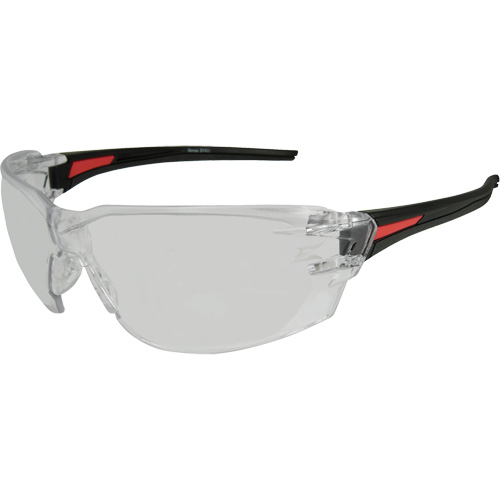 Lunettes de s&eacute;curit&eacute; Nevosa, Lentille Transparent, Anti-&eacute;gratignures, R&eacute;pond ou surpasse la norme CSA Z94.3 Distribution Industrielle GC