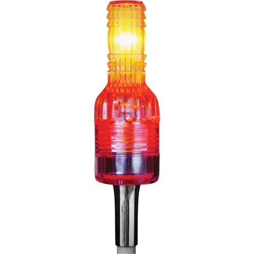 Tige de s&eacute;curit&eacute; avec lumi&egrave;re DEL haute visibilit&eacute; Safety Whip Distribution Industrielle GC