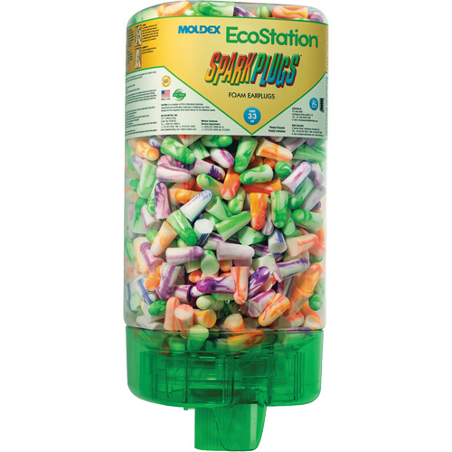 EcoStation SparkPlugs&reg; Earplug Dispenser Starter Kit Distribution Industrielle GC