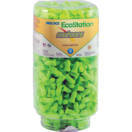 EcoStation Meteors&reg; Earplug Refill, Bulk - Canister Distribution Industrielle GC