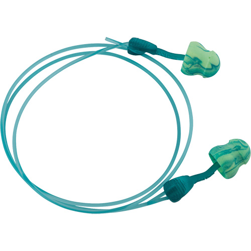 Bouchons d'oreilles hydratants &agrave; torsion Glide Foam Soothers, Vrac - Boîte, Avec cordon Distribution Industrielle GC