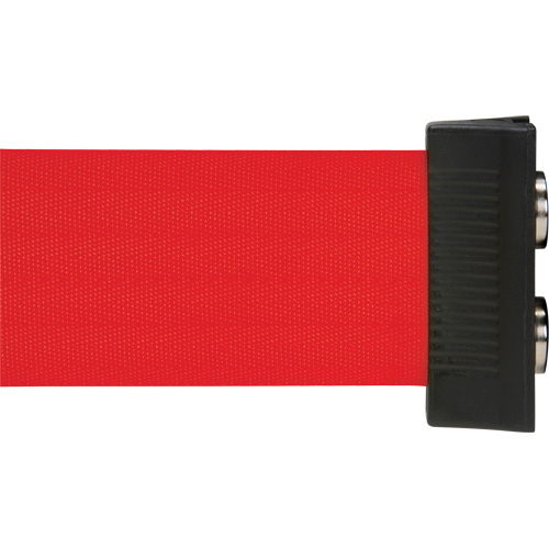 Cassette de ruban magn&eacute;tique pour barri&egrave;re de contr&ocirc;le des foules personnalis&eacute;e, 7', Ruban Rouge Distribution Industrielle GC