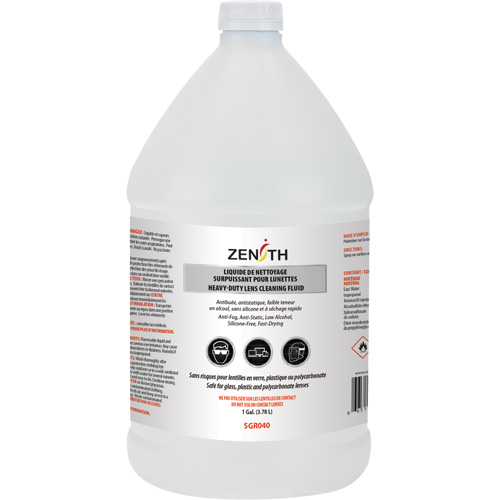 Nettoyant antibu&eacute;e de premi&egrave;re qualit&eacute; pour lentilles, 3,78 L Distribution Industrielle GC