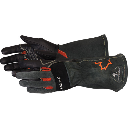 Gant Endura pour soudage &agrave; l'arc TIG et t&acirc;ches multiples, Cuir fleur de ch&egrave;vre, Taille Petit Distribution Industrielle GC
