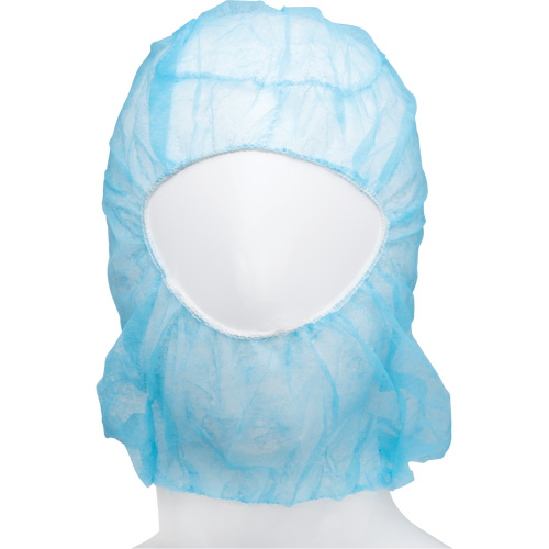 Cagoule jetable, Polypropyl&egrave;ne, Bleu Distribution Industrielle GC