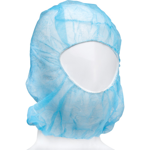 Cagoule jetable, Polypropyl&egrave;ne, Bleu Distribution Industrielle GC