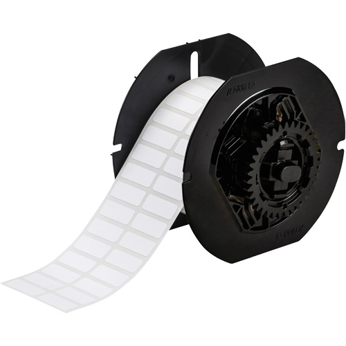 &eacute;tiquettes pour laboratoire r&eacute;sistant aux produits chimiques de s&eacute;rie B33, Polyester, 1" lo x 0,375" h, Blanc Distribution Industrielle GC