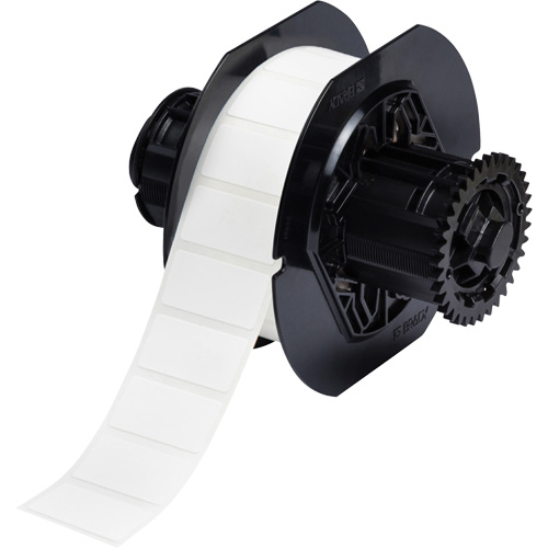 B33 Polyamide Coated Cloth Labels, Nylon, 1.5" L x 0.75" H, White Distribution Industrielle GC