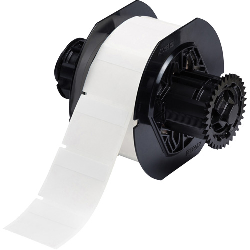 B33 Series Self-Laminating Labels, Vinyl, 1.75" L x 1.5" H, White Distribution Industrielle GC