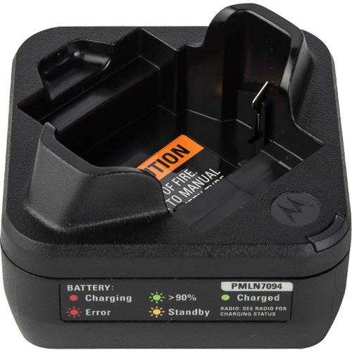 Chargeur de batterie radio bidirectionnelle &agrave; d&eacute;bit rapide Distribution Industrielle GC