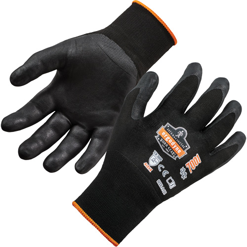 Gants enduits ProFlex DSX pour pr&eacute;hension de produits secs, Petit, R&ecirc;vetement Nitrile, Calibre 18, Enveloppe en Nylon/Spand Distribution Industrielle GC