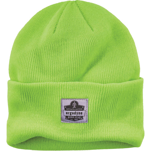 Bonnet en tricot c&ocirc;tel&eacute; N-Ferno, Taille unique, Vert lime haute visibilit&eacute; Distribution Industrielle GC
