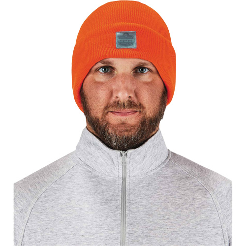 Bonnet en tricot c&ocirc;tel&eacute; N-Ferno, Taille unique, Orange Distribution Industrielle GC