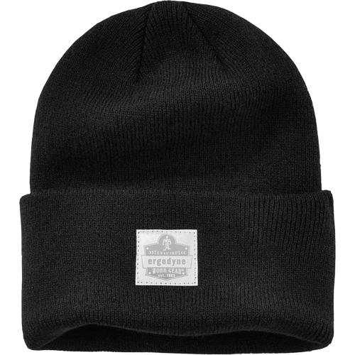 N-Ferno&reg; Rib Knit Beanie Hat, One Size, Black Distribution Industrielle GC