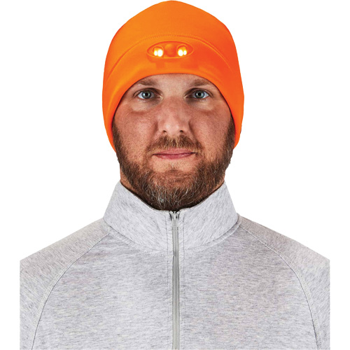 N-Ferno&reg; Skull Cap Beanie Hat with LED Lights, One Size, Black Distribution Industrielle GC
