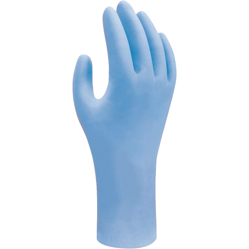 Biodegradable Disposable Gloves, X-Small, Nitrile, 2.5-mil, Powder-Free, Blue Distribution Industrielle GC