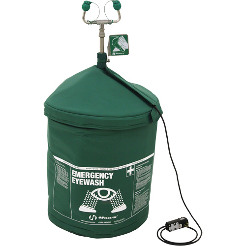 Portable Tempered Emergency Eyewash, Pressurized, 15 gal. Capacity, Meets ANSI Z358.1 Distribution Industrielle GC