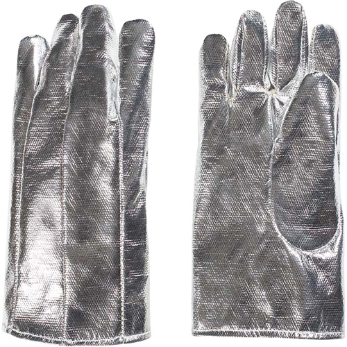 Gants r&eacute;sistants &agrave; la chaleur, Aluminis&eacute;/Kevlar, Taille unique, Prot&egrave;ge jusqu'&agrave; 800° F (426.66° C) Distribution Industrielle GC