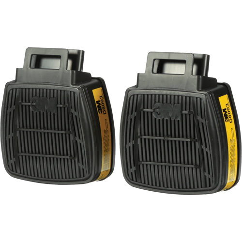 Cartouche pour respirateur Secure Click, Cartouche gaz/vapeur, Vapeurs organiques/Gaz acides Distribution Industrielle GC