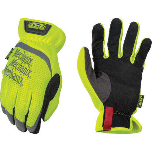 FastFit&reg; High-Visibility Work Gloves, Synthetic Palm, Size X-Large/11 Distribution Industrielle GC